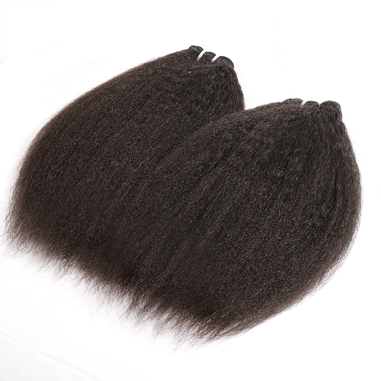 NoComparisonHair Kinky Straight 100% Raw Human Hair