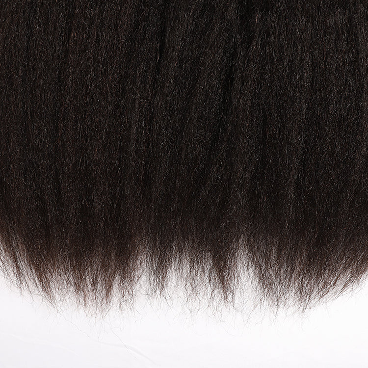 NoComparisonHair Kinky Straight 100% Raw Human Hair