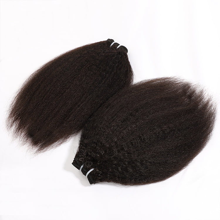 NoComparisonHair Kinky Straight 100% Raw Human Hair