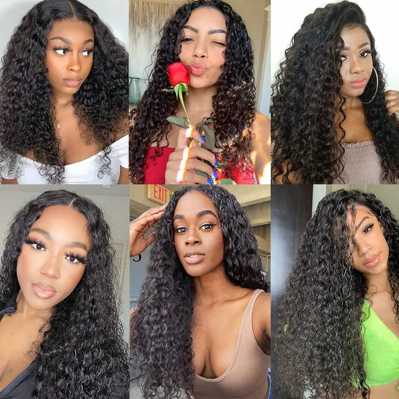 nocomparison Curly 5x5/13x4/13x6 Transparent and HD Full Lace Pre-made Wig