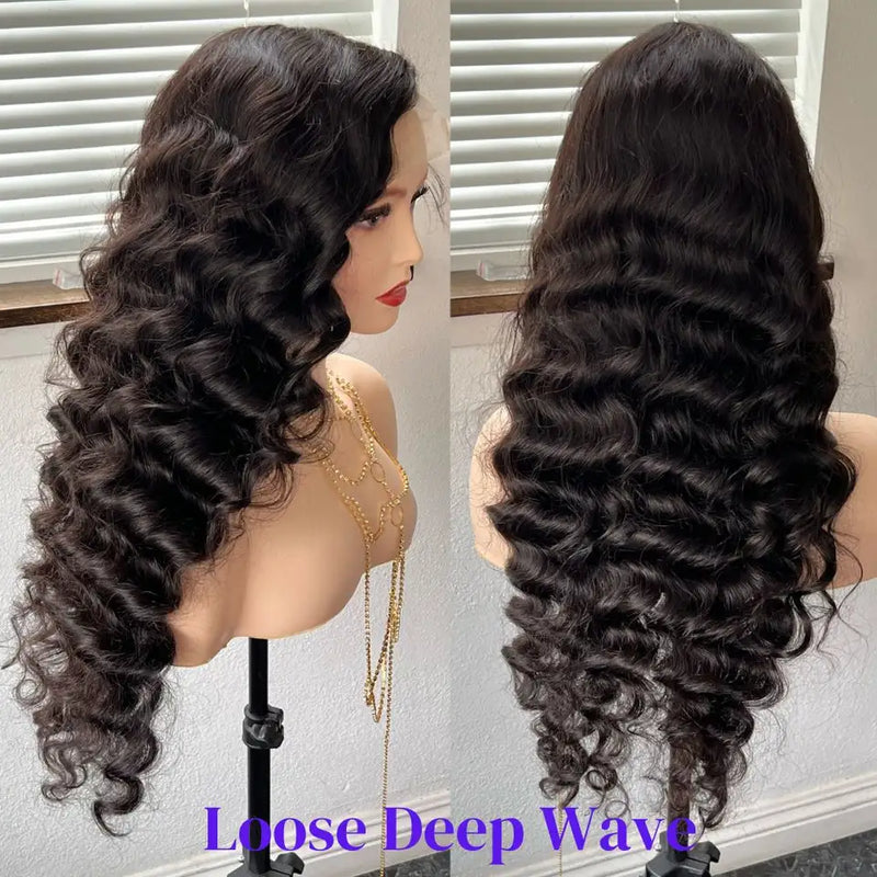 Loose Deep 5x5/13x4/13x6 Transparent and HD Full Lace Pre-made Wig