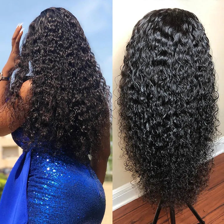 nocomparison Water Wave 5x5/13x4/13x6 Transparent and HD Full Lace Pre-made Wig