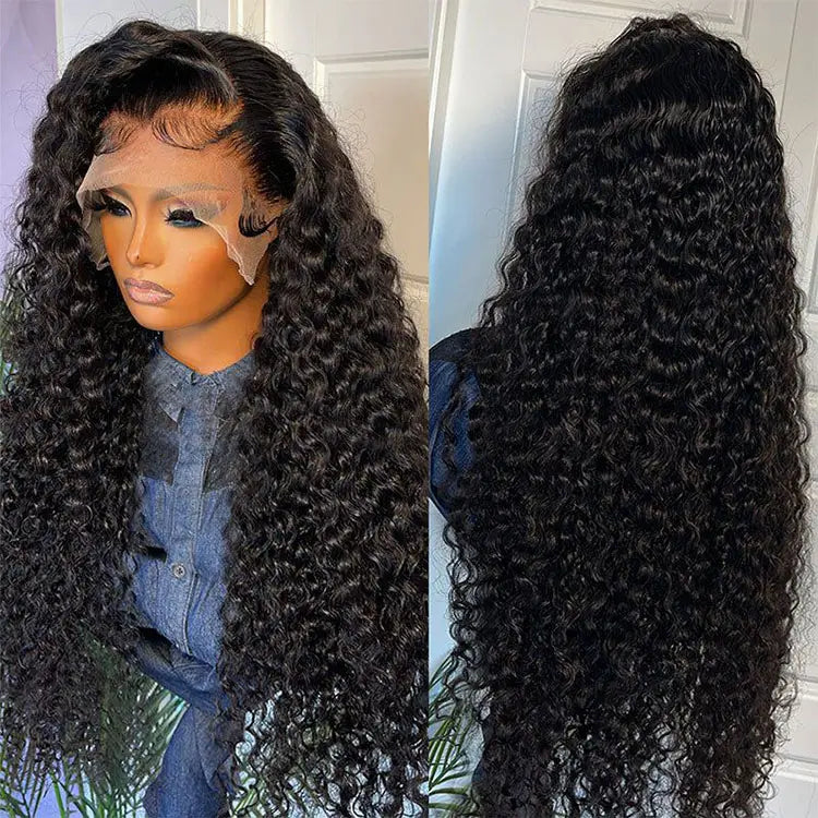 nocomparison Water Wave 5x5/13x4/13x6 Transparent and HD Full Lace Pre-made Wig