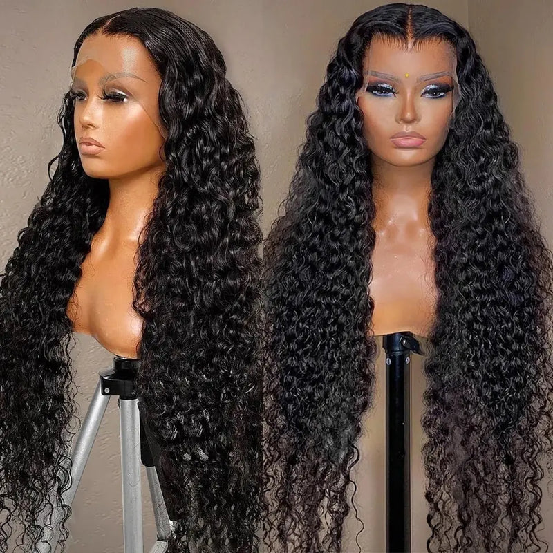 nocomparison Water Wave 5x5/13x4/13x6 Transparent and HD Full Lace Pre-made Wig